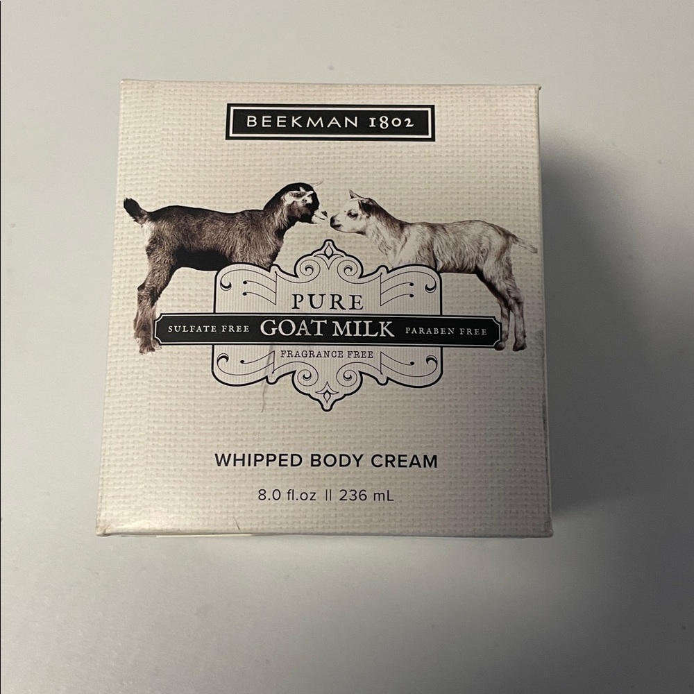 Beekman 1802 Pure Goat Milk Whipped Body Cream 8oz